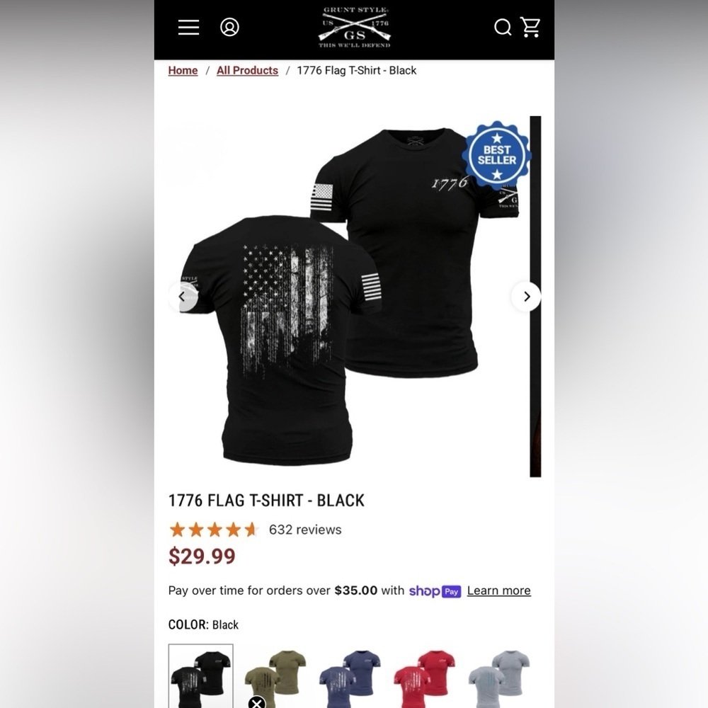 Men’s Grunt Style T shirts